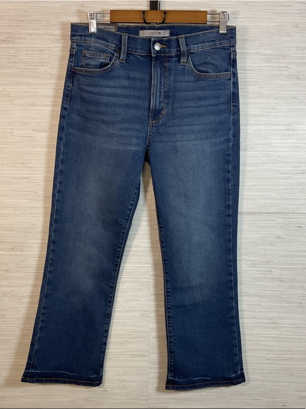 Joe's Jeans High Rise Crop Bootcut Dakar Size 30 NWT Ankle Medium Wash